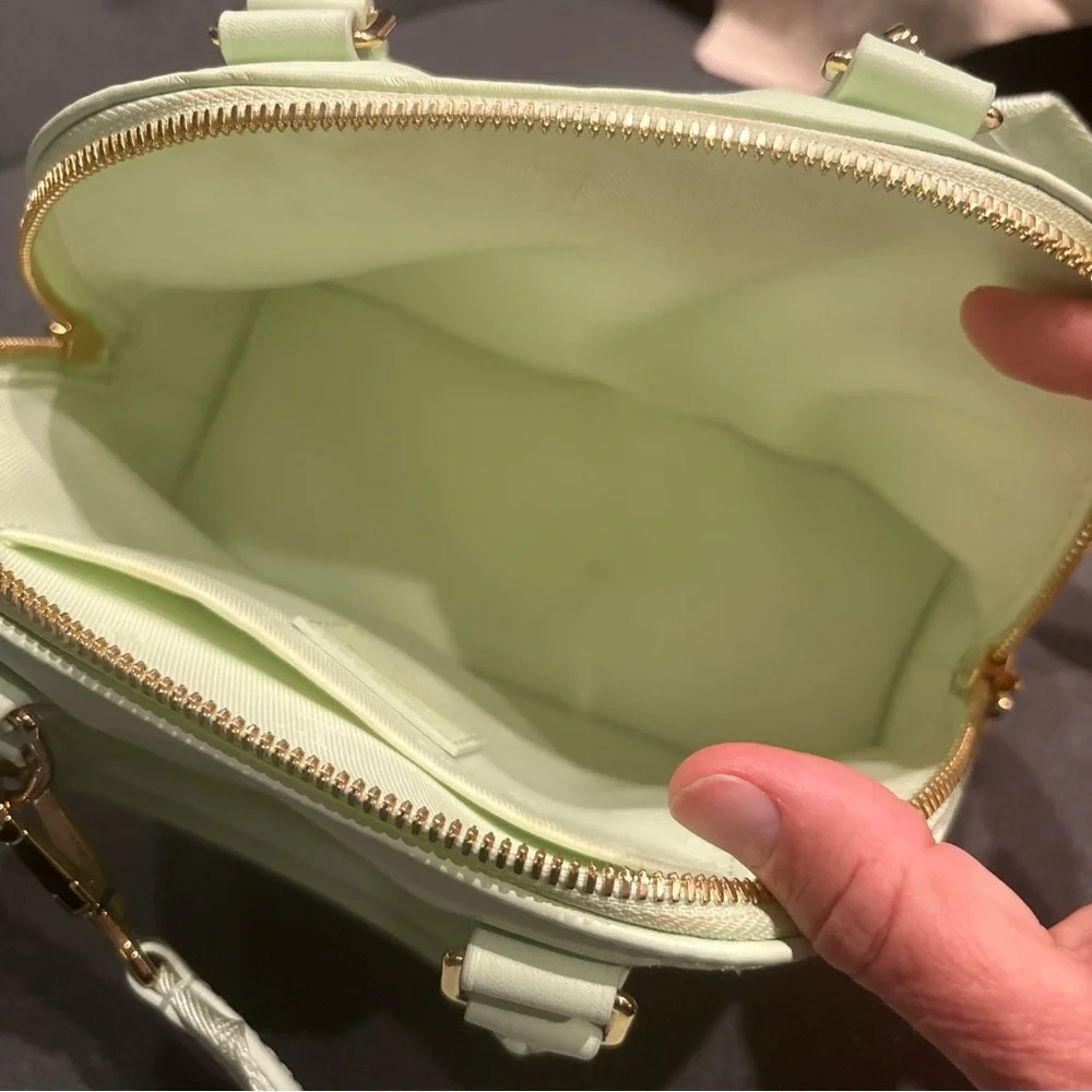 Louis Vuitton Alma Handbag Purse Bubblegram Leather BB - Picture 5 of 7